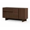 Komoda CAPRI 146x40 tamsiai ruda
