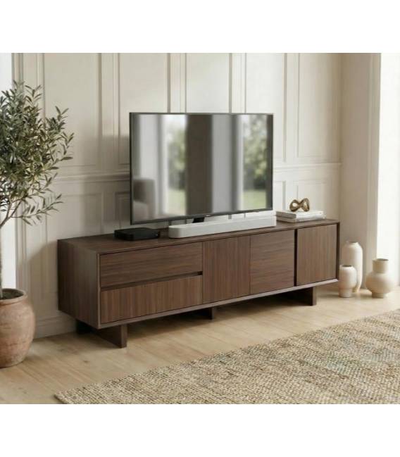 TV spintelė CAPRI 180x40 tamsiai ruda