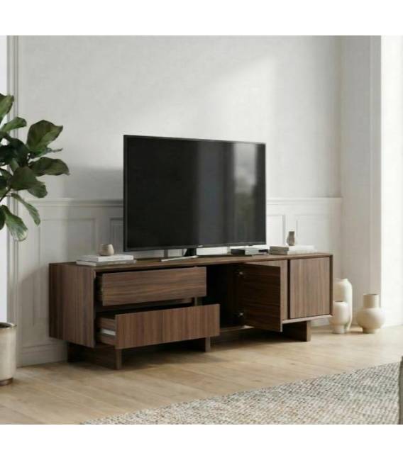 TV spintelė CAPRI 180x40 tamsiai ruda
