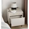 Naktinis staliukas MOTT 40x45 kreminis