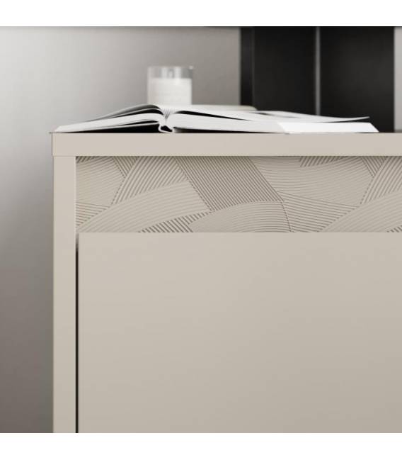 Naktinis staliukas MOTT 40x45 kreminis