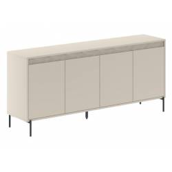 Komoda MOTT 180x44 kreminė