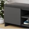 Suoliukas ZULLA 110x34 pilkas