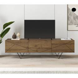 TV spintelė JAKOMEN 160x37 ruda