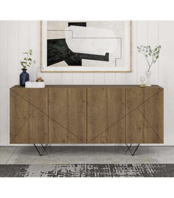 Komoda JAKOMEN 180x42 ruda