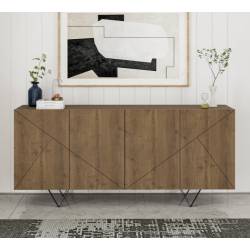 Komoda JAKOMEN 180x42 ruda