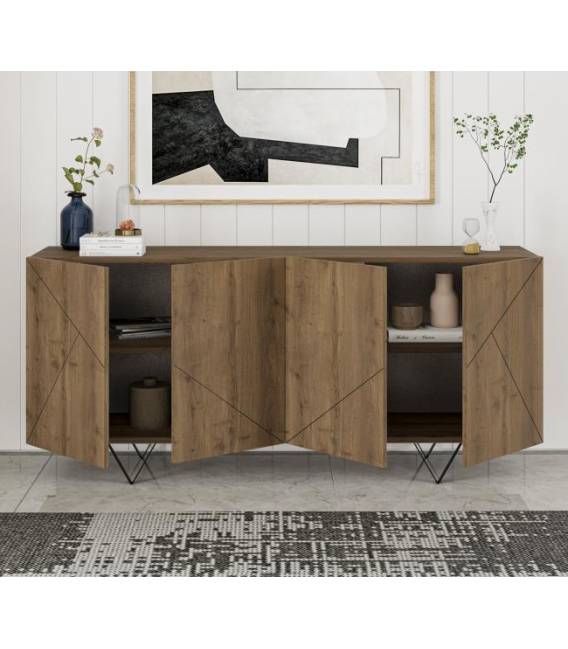 Komoda JAKOMEN 180x42 ruda