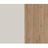Komoda NORM 180x40 kreminė/ruda