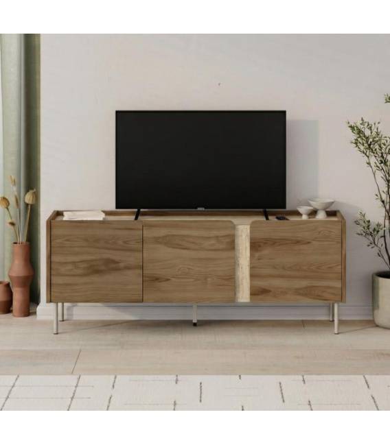 TV spintelė NORM 140x36 ruda