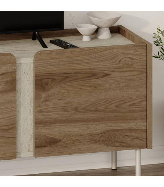 TV spintelė NORM 140x36 ruda
