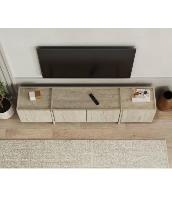 TV spintelė LOWEN 180x35 rusva