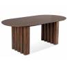Stalas DORIA 200x100 tamsiai rudas
