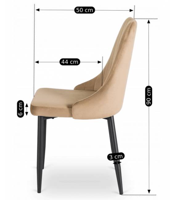 Kėdė KARI rusva