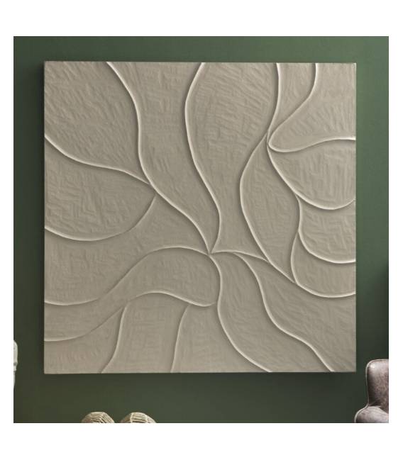 Paveikslas WAVES 120x120 rusvas