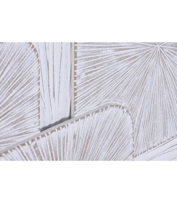 Dekoracija MANGO 120x120 baltas