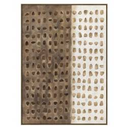 Paveikslas LINEA-A 100x140 rudas/baltas