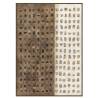 Paveikslas LINEA-A 100x140 rudas/baltas
