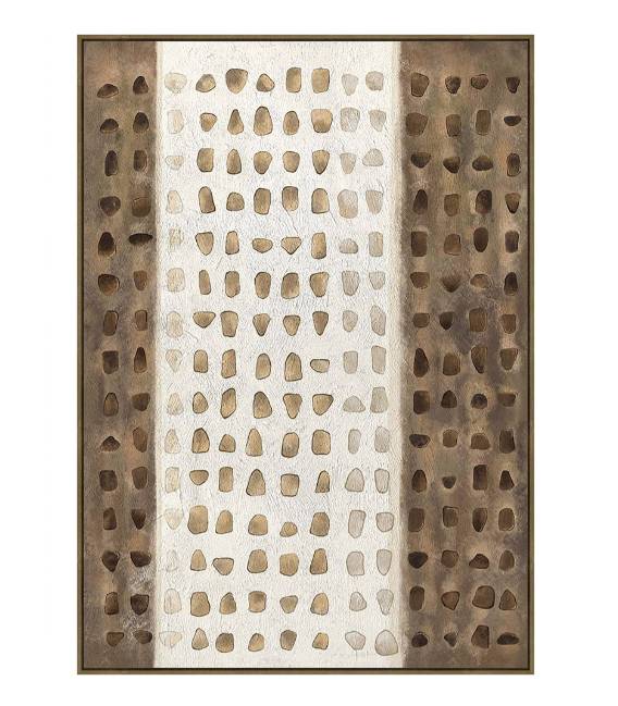 Paveikslas LINEA-B 100x140 rudas/baltas