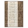 Paveikslas LINEA-B 100x140 rudas/baltas