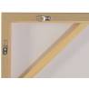 Paveikslas RAVEN-B 90x120 rusva/balta