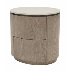 Naktinė spintelė LONDO 50x38 ruda
