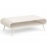 Kavos staliukas ORIST 120x60 white chromix