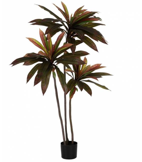 Dirbtinis augalas DRACAENA 165h žalias/raudonas