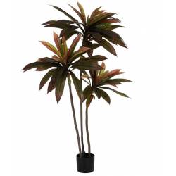 Dirbtinis augalas DRACAENA 165h žalias/raudonas