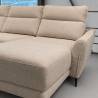 Minkštas kampas MARIBEL 280x170 rusvas