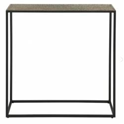 Konsolė METALLIC 75x25 bronzinė/juoda