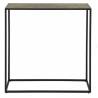 Konsolė METALLIC 75x25 bronzinė/juoda