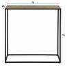 Konsolė METALLIC 75x25 bronzinė/juoda