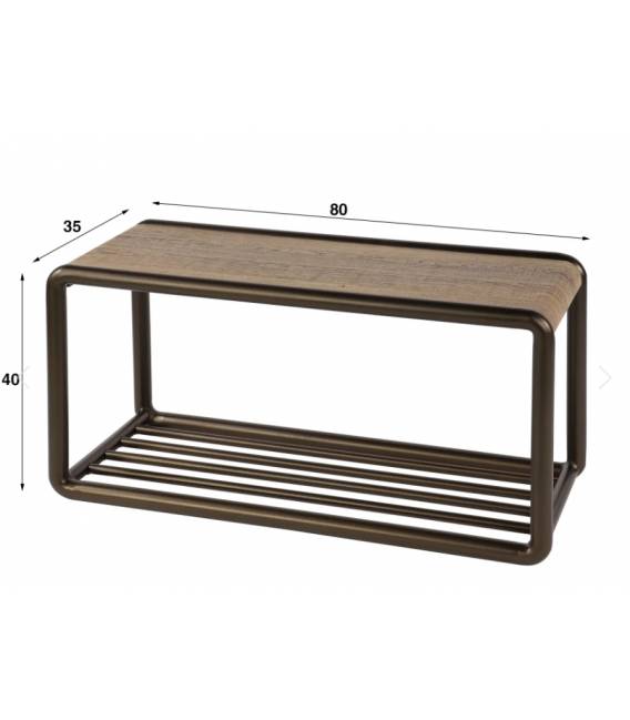 Suoliukas LUNO 35x80 rudas