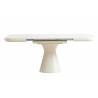 Išskleidžiamas stalas DIAMOND 95(175)x95 traverten / cream