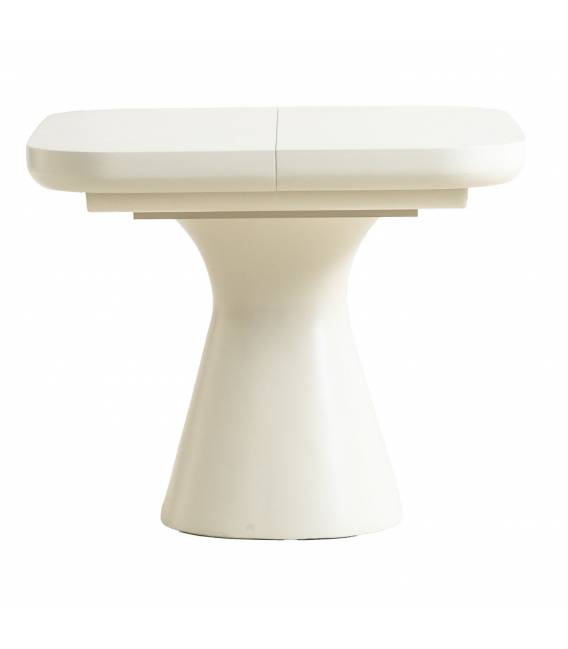 Išskleidžiamas stalas DIAMOND 95(175)x95 traverten / cream