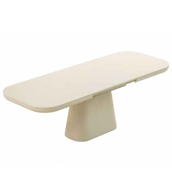 Išskleidžiamas stalas NEO 160(200)x90 traverten / cream