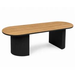 Kavos staliukas TEMPO 120x70 legnano / black