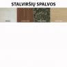 TV spintelė TEMPO 206x42 traverten / black