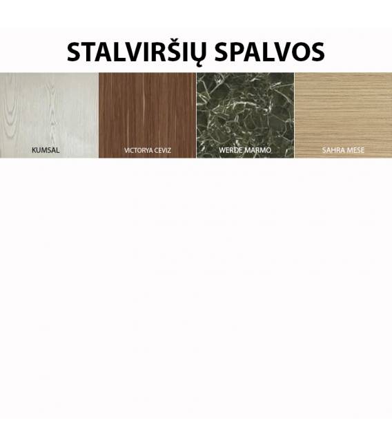 Išskleidžiamas stalas VITO 120(220)x120 sonata
