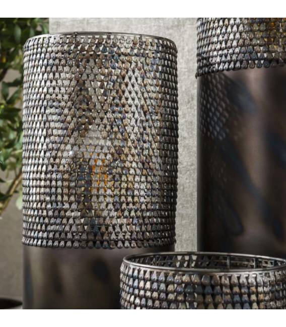 Šviestuvas CYLINDER 120h juodas/rudas