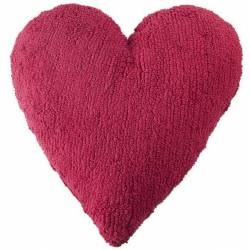 Skalbiama vaikiška pagalvėlė Heart Fuchsia 50x45 cm