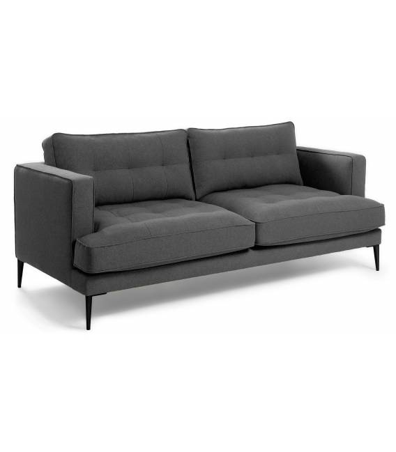 Dvivietė sofa VINNY tamsiai pilka