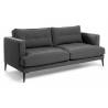 Dvivietė sofa VINNY tamsiai pilka
