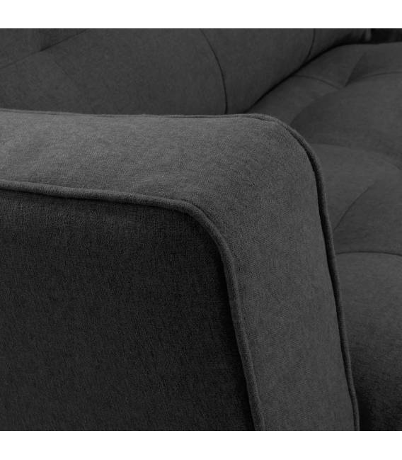 Dvivietė sofa VINNY tamsiai pilka