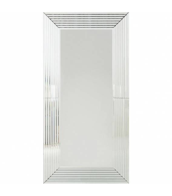 Veidrodis LINEA 200x100 sidabrinis