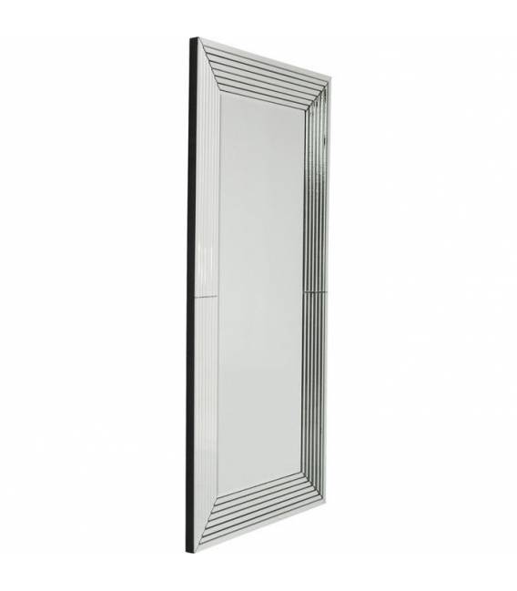 Veidrodis LINEA 200x100 sidabrinis