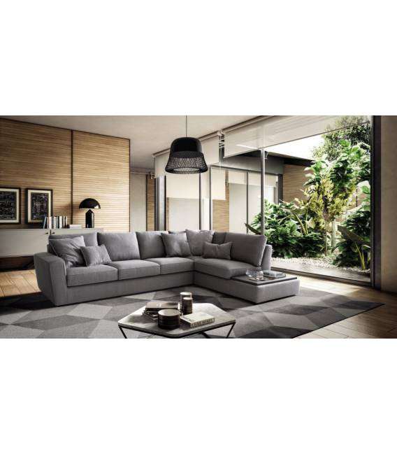 Minkštas kampas MAGYSTER 322x246 pilkas