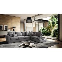 Minkštas kampas MAGYSTER 322x246 pilkas