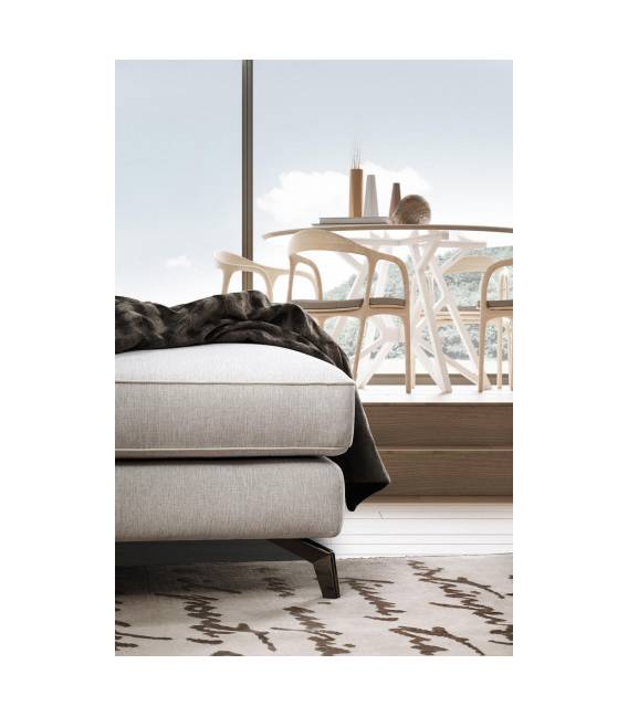 Minkštas kampas SPENCER 284x220 kreminis