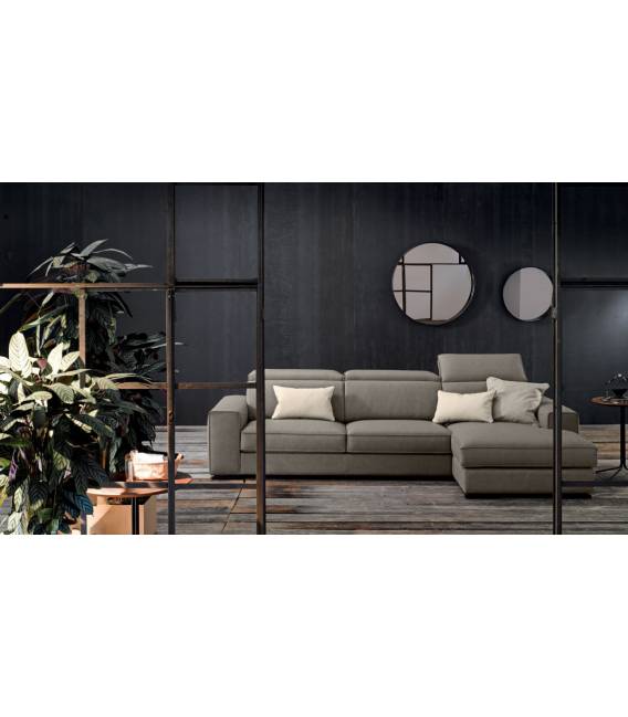 Minkštas kampas ROBERT 295x165 pilkas